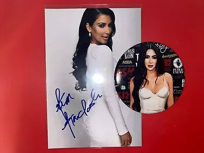 Kim Kardashian Magnet & Sexy Autographed Photo REPRINT Lot Signature • $11.53