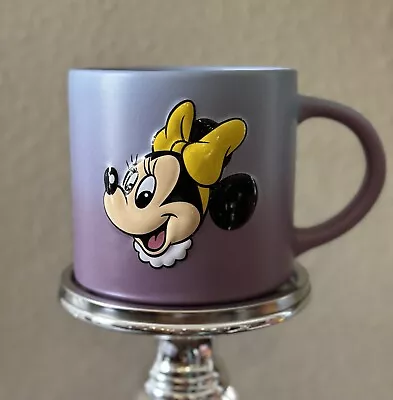 Disney Parks 2023 Minnie Mouse Daisy Duck Ombre Blue Purple Coffee MUG New • $38.95