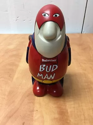 Bud Man Beer Stein Budweiser Collector's Edition 1989 Ceramarte Brazil Budman • $34.98