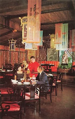 Dallas Texas Postcard Macao Ports O' Call Restaurant Sheraton Hotel 1960s   B5 • $5.99