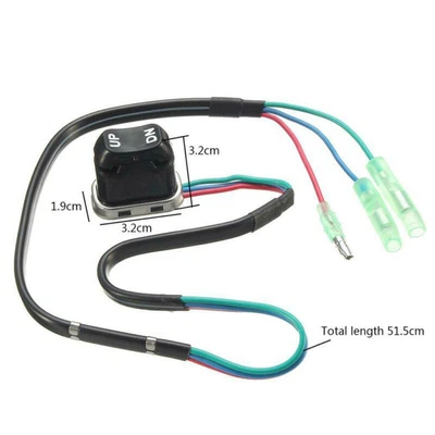 $25.28 • Buy Power Trim Tilt Switch Assembly Kit Boat Type For Marine Outboard Motor Parts