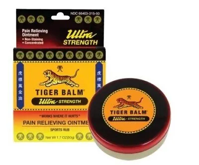 Tiger Balm Ultra Sports Rub 1.7 Oz Balm • $17.62