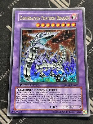 Yugioh Ultra Rare Chimeratech Fortress Dragon JUMP-EN031 NM/LP • £19.49