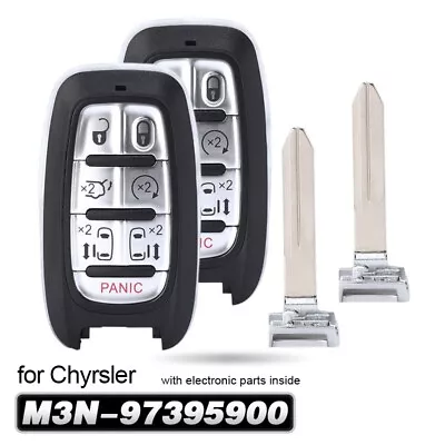 2x Keyless Remote Key Fob For Chrysler Pacifica Voyager 2017-2022 M3N-97395900 • $56.79