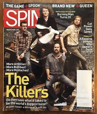 THE KILLERS - 2006 SPIN Magazine CAT POWER / SPOON / QUEEN/ Brandon Flowers • $9.99