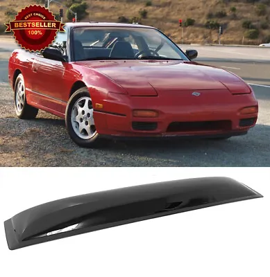 Tape On Roof Sun Spoiler Visor Wing Wind Diffuser Deflector For 89-94 240SX S13 • $44.90