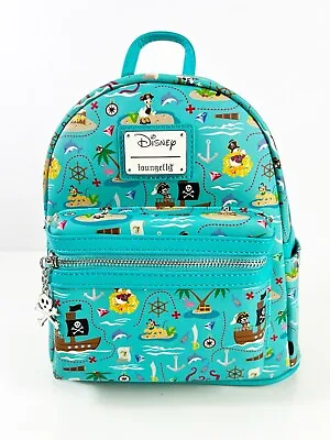 Loungefly Disney Sensational 6 Pirates Mini Backpack Mickey & Friends Brand New • $69.95