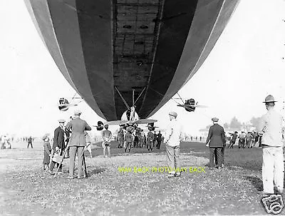 Uss Shenandoah Airship Reprint Photo - 8  By 10  Undated Image - Underside • $7.99