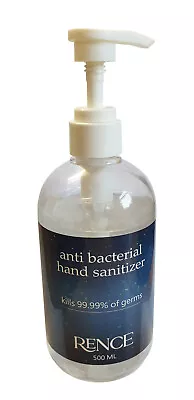 £4.30 • Buy 1x 500ML Dispenser Public Hands Sanitizer Gel Pump UK Pocket Size 75% Alcohol