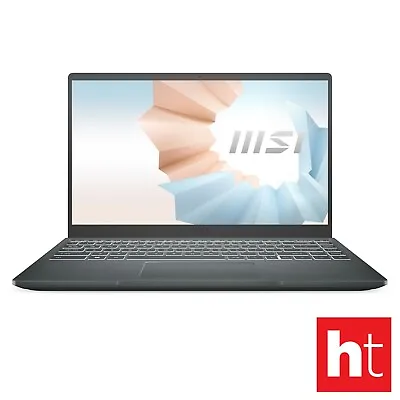 $940 • Buy MSI Laptop MODERN 14 B11MOU-625AU 14  Intel I7 8GB 512GB SSD W10H 1Y-WTY