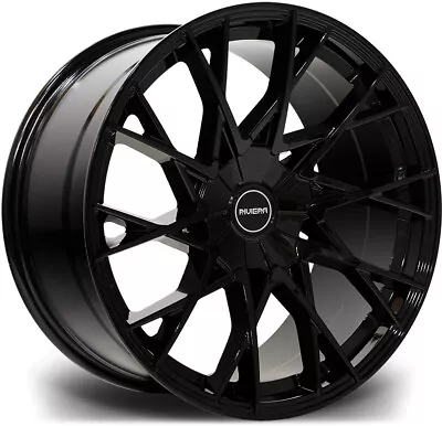 Alloy Wheels 20  Riviera RV197 Black For VW Transporter T5 03-15 • $1640.96
