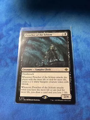 MTG Preacher Of The Schism - The Lost Caverns Of Ixalan NM • $5