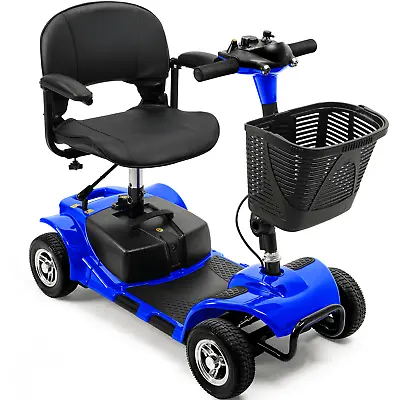 4 Wheels Mobility Scooters Power Wheelchair Folding Electric Scooters For Adult • $519
