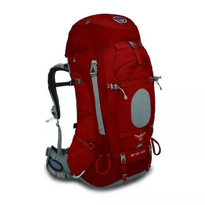 Osprey Ariel 65 Red Backpack Hiking Pack • $300