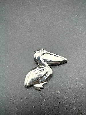 Mignon Faget Sterling Silver Pelican Pendant Great Condition • $75