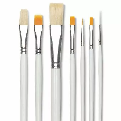 £3.19 • Buy Bob Ross Wildlife Brushes - Designed For Painting Fur, Eyes, Whiskers Etc