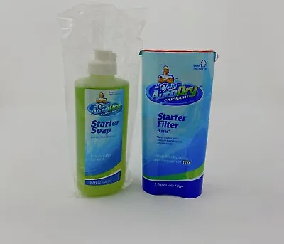 Mr. Clean Auto Dry Car Wash Starter Soap 6.7 Fl. Oz. & Starter Filter 3 Uses NEW • $28