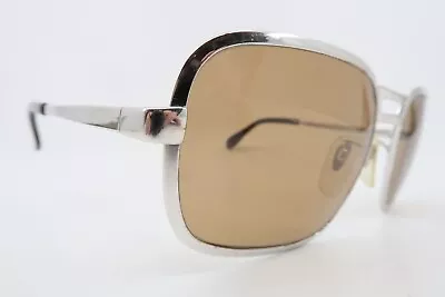 Vintage Early 70s Steel Sunglasses Metzler Men's Medium Made In Germany Splendid • $18.94