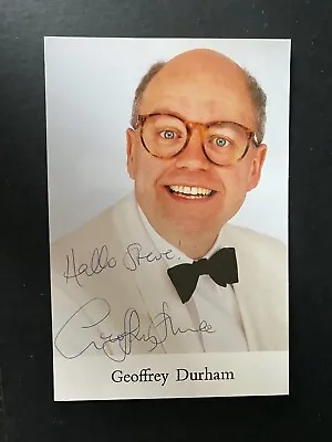 £8 • Buy Geoffrey Durham - Popular Entertainer & Magician - Excellent Signed Photo