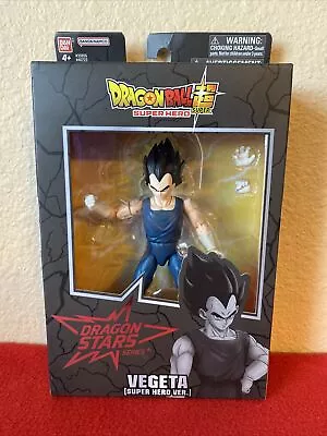 BRAND NEW Bandai VEGETA Super Hero Ver. Dragon Ball Super Stars 6” Action Figure • $23.50