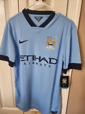 Manchester City Jersey 2014 Nike Original  • $80