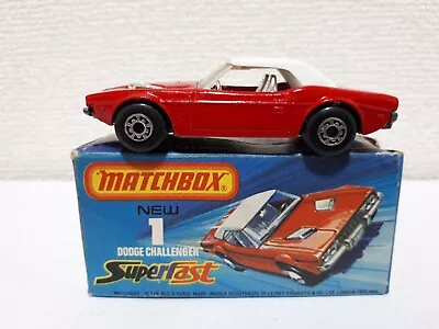 Matchbox - #1 Dodge Challenger • $7