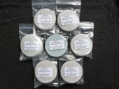 Sanding Discs 3 /75 Mm Hook And Loop Mixed Grit Pack Of 70 • £10.25
