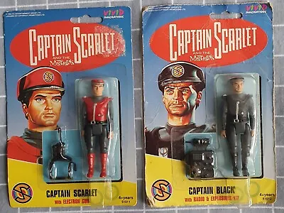 Captain Scarlet Toy Figures  Unopened  Vivid Imaginations  • £20