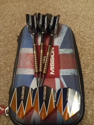 £75 • Buy 23g Gen 1 Target Adrian Lewis Silica Darts