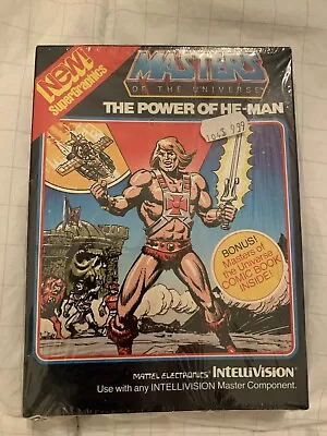 Masters Of The Universe: The Power Of He-Man (Intellivision 1983) • $475