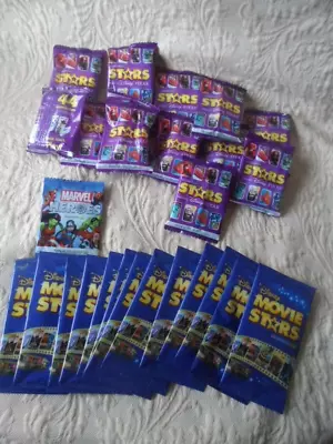 Woolworths Collectables Disney Movie Star Cards Etc Unopened - 27 Packs In Total • $19.99