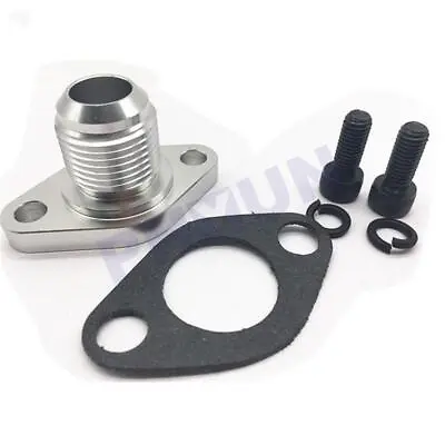 Billet Turbo Oil Drain Adapter Flange For T3 T3/T4 T04 T72 T76-12AN 51mm USA • $19.70