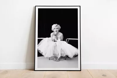 Marilyn Monroe Ballerina Wall Art Poster Premium Quality Choose Your Size • $18.32