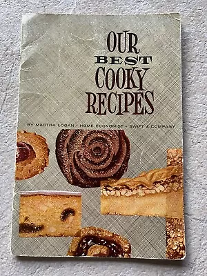 Our Best Cooky Recipes Martha Logan Swift & Company 1962 Vintage Cookie Recipes • $9.95