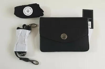 Volcom Handbag Bag Kaleido BNWT RRP $70 AUD Black Colour  • $19.20