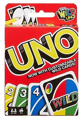 Mattel Wild UNO Card Game 112cards Family Children - UK Seller • £3.99