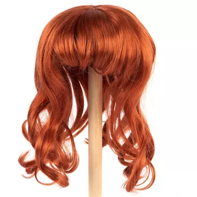 Monique Synthetic Mohair Lizzy Carrot Red 14 -15  Doll Wig • $20.99