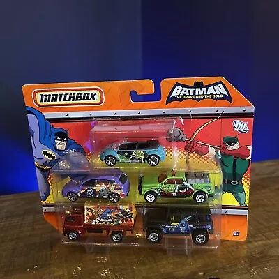 Matchbox Batman The Brave And Bold 5 Pack Brand New • $65.45