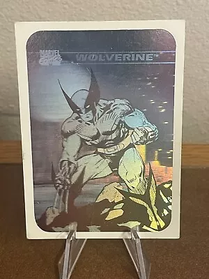 1990 Marvel Universe Series 1 Wolverine Hologram Impel Hologram Card MH4 • $17.99