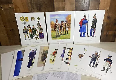 Lot Of 12 Company Of Military Historians Plates Prints 905-916 (14 X11 ) • $34.99