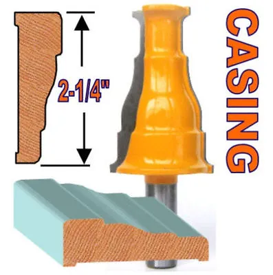 1 PC 1/2  SH Window & Door Casing And Base Molding Router Bit S • $20.99