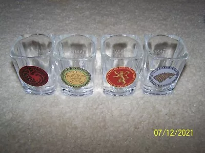 Game Of Thrones Shot Glasses - Set Of 4 • £19.27