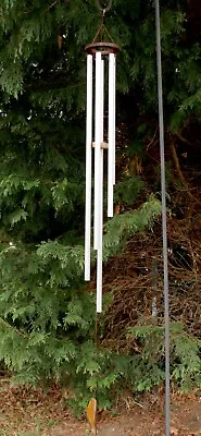 XL Aluminium Wind Chime Church Bells Hanging Outdoor Garden Decor Gift Present • £21.96