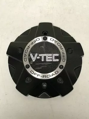$29.99 • Buy USED V-TEC Weld Logo Matte Black Wheel Center Cap C394MB-8CLVT