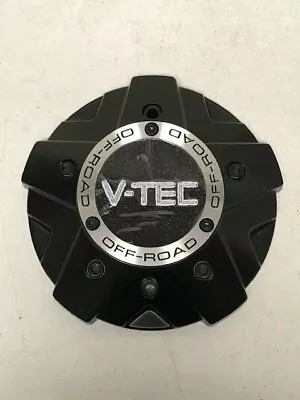 USED V-TEC Weld Logo Matte Black Wheel Center Cap C394MB-8CLVT • $29.99