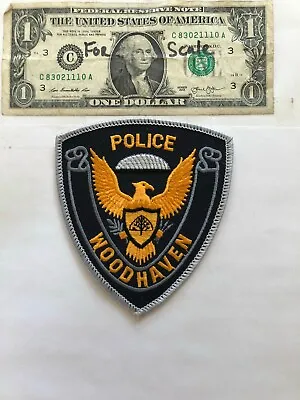 Woodhaven Michigan Police Patch Un-sewn Great Condition   • $15.75