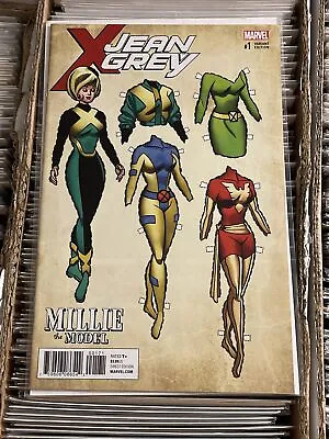 Jean Grey #1 Millie The Model Paper Dress Up David Williams Variant Cover 2017 • $9.99