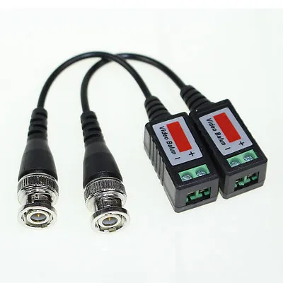 10Pairs 20PCS Coax CAT5 Camera CCTV BNC Video Balun Cable Transceiver Passive • $19.89