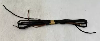 Automatic Electric Monotype CD-252872 2 Conductor Wire Black Cloth Cable / Cord • $10.04