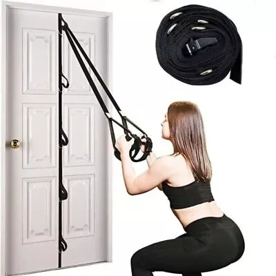 Upgraded Door Anchor Strap For Resistance Bands Workout Band Gym Attachment • $23.67